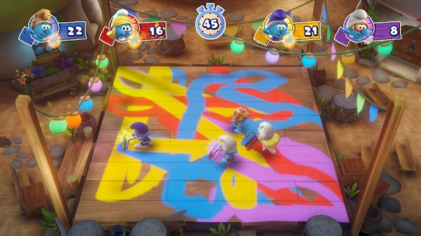 The Smurfs - Village Party (Nintendo Switch, русские субтитры) - интернет-магазин GameShock г. Челябинск