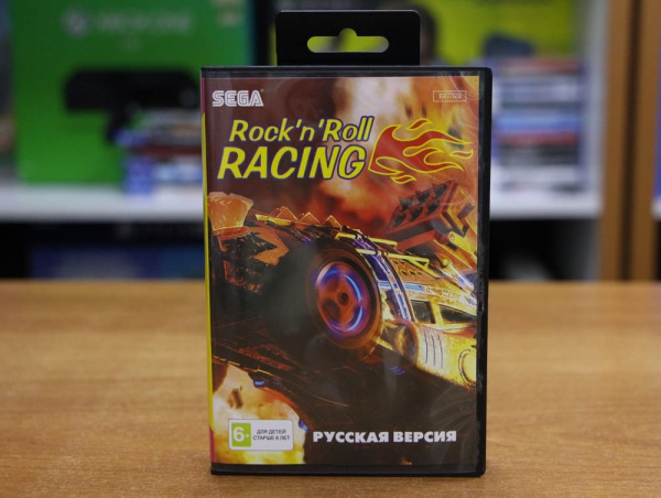 Картридж (16 бит) ROCK'N ROLL RACING для Сеги - интернет-магазин GameShock г. Челябинск
