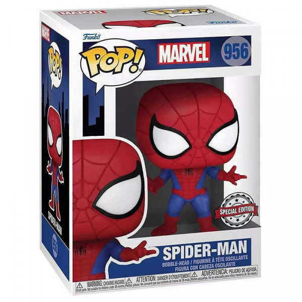 Фигурка Funko POP! Marvel. Spider-Man: Spider-Man (Exc) 956 - интернет-магазин GameShock г. Челябинск Фигурка Funko POP! Marvel. Spider-Man: Spider-Man (Exc) 956 - интернет-магазин GameShock г. Челябинск