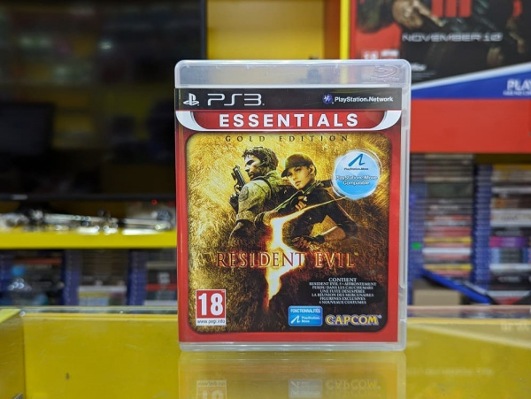 Resident Evil 5 - Gold Edition (Essentials) (PS3, АНГЛ, БУ) - интернет-магазин GameShock г. Челябинск