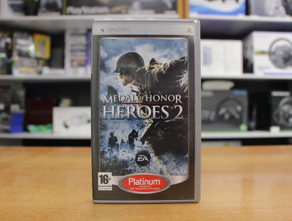 Medal of Honor Heroes 2 (PSP, АНГЛ, БУ) - интернет-магазин GameShock г. Челябинск Medal of Honor Heroes 2 (PSP, АНГЛ, БУ) - интернет-магазин GameShock г. Челябинск