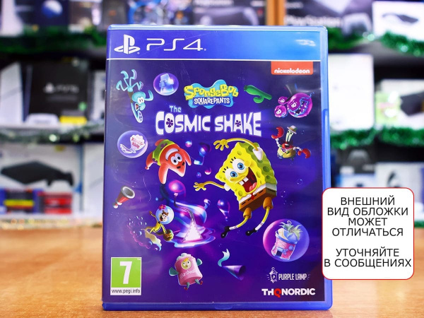 SpongeBob SquarePants: The Cosmic Shake [PS4, русские субтитры, БУ] - интернет-магазин GameShock г. Челябинск