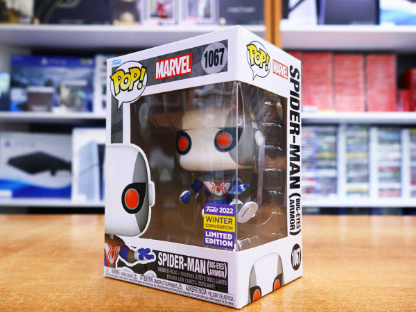 Фигурка Funko POP! Marvel: Spider-Man (Bug-Eyes Armor) 1067 - интернет-магазин GameShock г. Челябинск