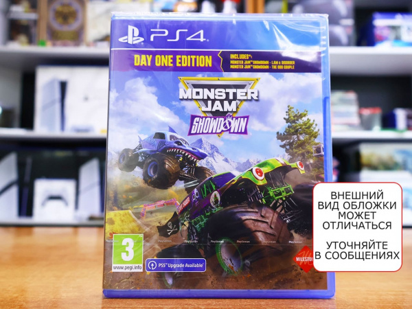 Monster Jam Showdown (PS4, английская версия) - интернет-магазин GameShock г. Челябинск