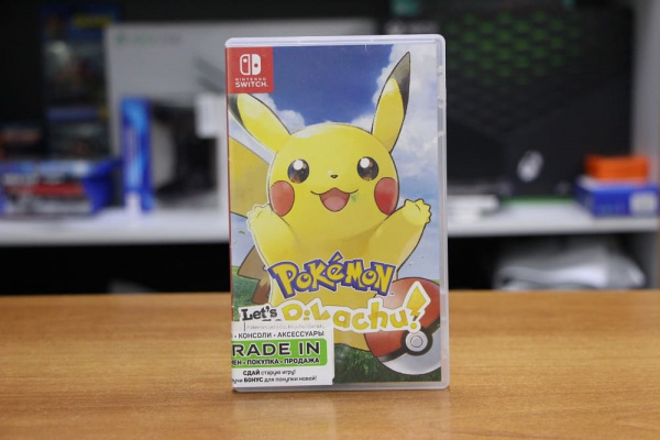 Pokemon: Let's Go, Pikachu! (Nintendo Switch, АНГЛ, БУ) - интернет-магазин GameShock г. Челябинск
