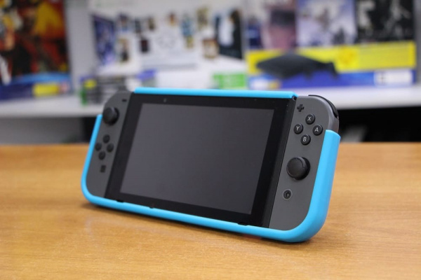 Накладка силиконовая для Nintendo Switch Protector Shell Blue - интернет-магазин GameShock г. Челябинск
