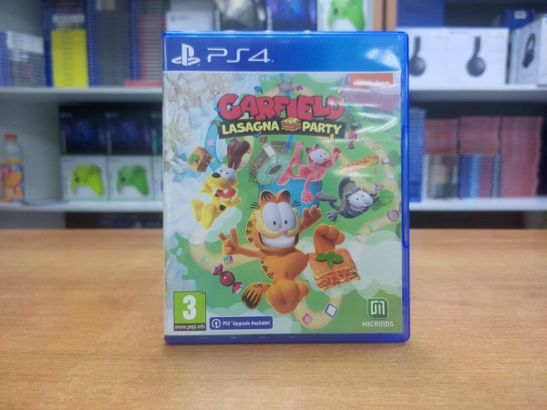 Garfield Lasagna Party (PS4, русские субтитры, БУ) - интернет-магазин GameShock г. Челябинск