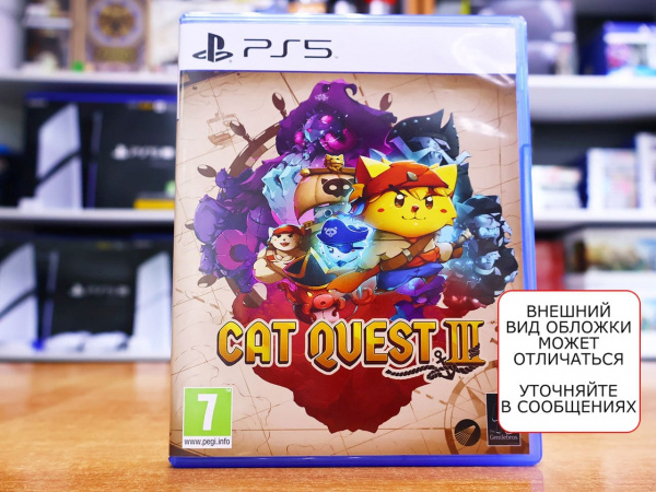 Cat Quest III (3) (PS5, русские субтитры, БУ) - интернет-магазин GameShock г. Челябинск Cat Quest III (3) (PS5, русские субтитры, БУ) - интернет-магазин GameShock г. Челябинск