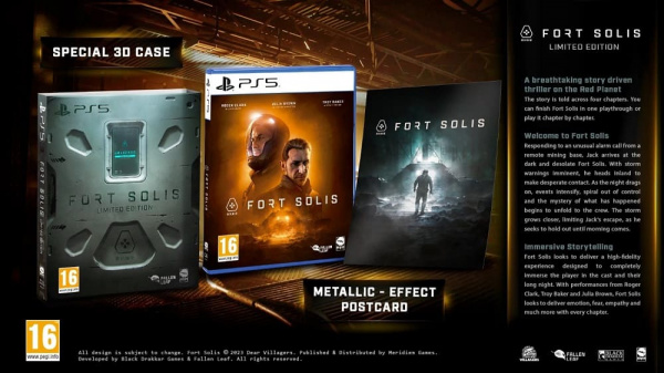 Fort Solis - Limited Edition [PS5, русские субтитры] - интернет-магазин GameShock г. Челябинск