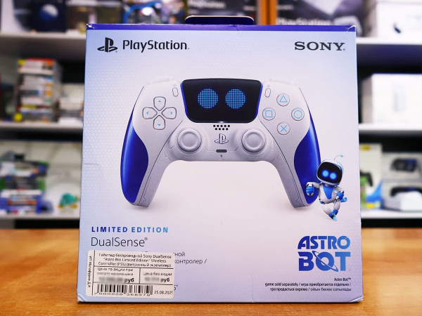 Геймпад Sony DualSense - Astro Bot Limited Edition (PS5) (витринный экземпляр) - интернет-магазин GameShock г. Челябинск