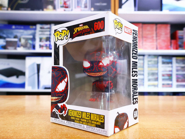 Фигурка Funko POP! Marvel: Venomized Miles Morles 600 - интернет-магазин GameShock г. Челябинск Фигурка Funko POP! Marvel: Venomized Miles Morles 600 - интернет-магазин GameShock г. Челябинск