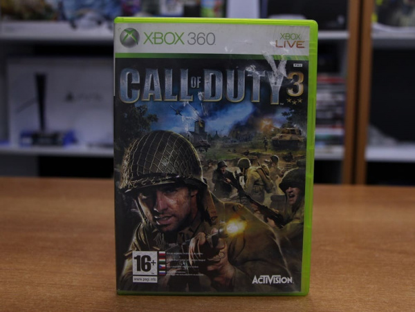 Call of Duty 3 (Xbox 360, АНГЛ, БУ) - интернет-магазин GameShock г. Челябинск Call of Duty 3 (Xbox 360, АНГЛ, БУ) - интернет-магазин GameShock г. Челябинск