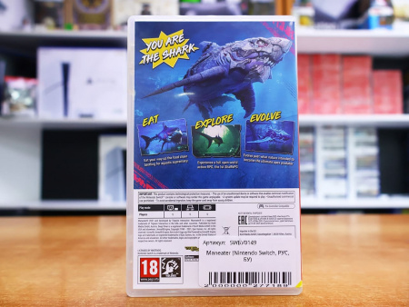 Maneater (Nintendo Switch, РУС, БУ) - интернет-магазин GameShock г. Челябинск