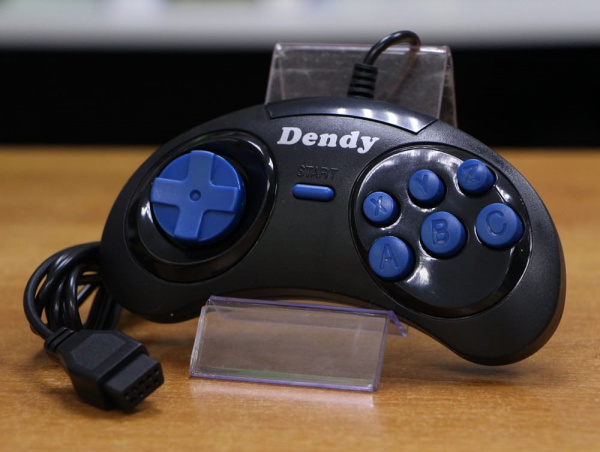 Джойстик Dendy (8-bit) 08-JS чёрный (Узкий разъем 9 pin) - интернет-магазин GameShock г. Челябинск