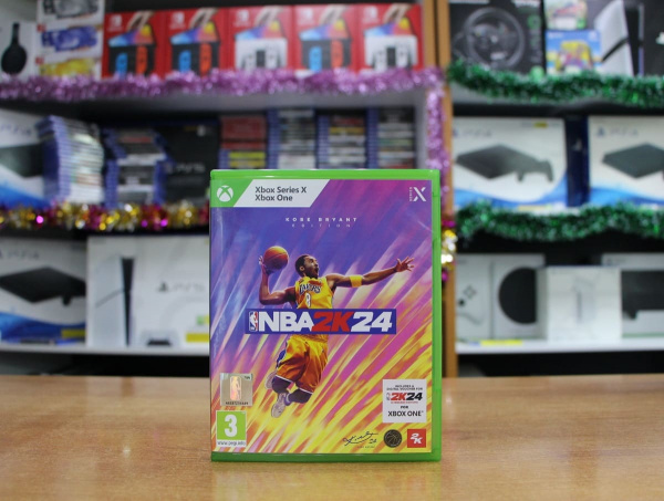 NBA 2K24 - Kobe Bryant Edition (Xbox One/Series X, английская версия, БУ) - интернет-магазин GameShock г. Челябинск