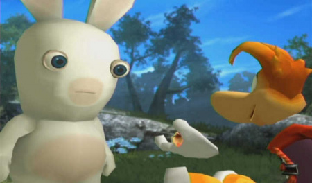 Rayman Raving Rabbids (Wii, АНГЛ, БУ) - интернет-магазин GameShock г. Челябинск