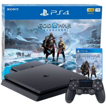 Sony Playstation 4 Slim 1Tb God of War Ragnarok (CUH-22xx) - интернет-магазин GameShock г. Челябинск