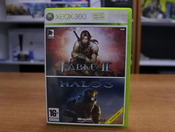 Fable 2 + Halo 3 (Xbox 360, АНГЛ, БУ) - интернет-магазин GameShock г. Челябинск Fable 2 + Halo 3 (Xbox 360, АНГЛ, БУ) - интернет-магазин GameShock г. Челябинск