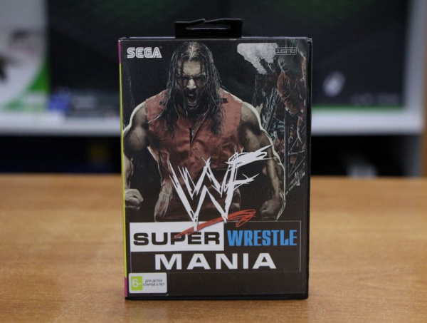 Картридж (16 бит) Super Wrestle Mania для Сеги - интернет-магазин GameShock г. Челябинск