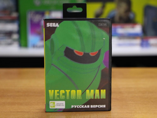 Картридж (16 бит) Vector Man для Сеги - интернет-магазин GameShock г. Челябинск