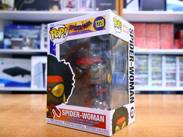Фигурка Funko POP! Marvel Spider Man Across the Spider-Verse: Spider-Woman 1228 - интернет-магазин GameShock г. Челябинск Фигурка Funko POP! Marvel Spider Man Across the Spider-Verse: Spider-Woman 1228 - интернет-магазин GameShock г. Челябинск
