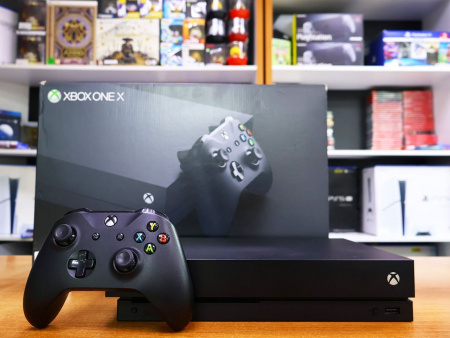 Xbox One X 1Tb Black [БУ] - интернет-магазин GameShock г. Челябинск