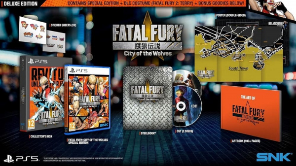 Fatal Fury: City of the Wolves - Deluxe Edition (PS5, русские субтитры) - интернет-магазин GameShock г. Челябинск