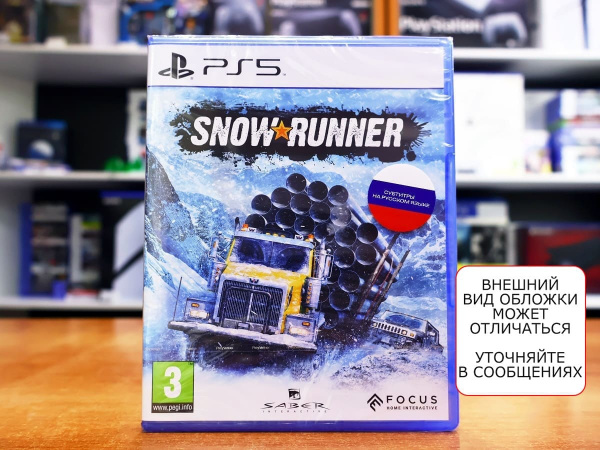 SnowRunner (PS5, русские субтитры) - интернет-магазин GameShock г. Челябинск