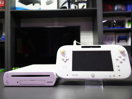 Nintendo Wii U 32 GB + 32 GB Прошитая White [БУ] - интернет-магазин GameShock г. Челябинск