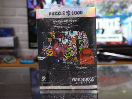 Пазл - Watch Dogs Legion - Pig Mask (1000 элементов) - интернет-магазин GameShock г. Челябинск