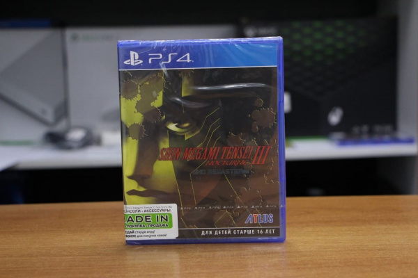 Shin Megami Tensei III (3): Nocturne HD Remaster (PS4, английская версия) - интернет-магазин GameShock г. Челябинск