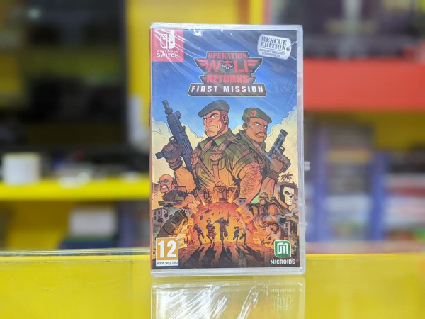 Operation Wolf Returns: First Mission [Nintendo Switch, английская версия] - интернет-магазин GameShock г. Челябинск