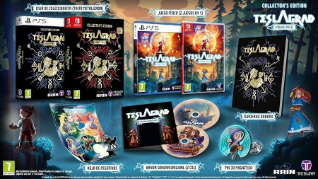 Teslagrad Power Pack - Collector's Edition [PS5, русские субтитры] - интернет-магазин GameShock г. Челябинск