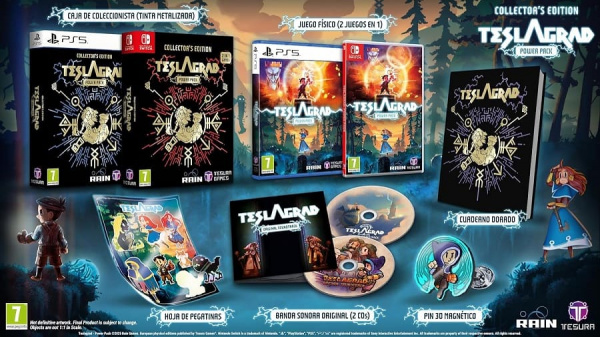 Teslagrad Power Pack - Collector's Edition [PS5, русские субтитры] - интернет-магазин GameShock г. Челябинск