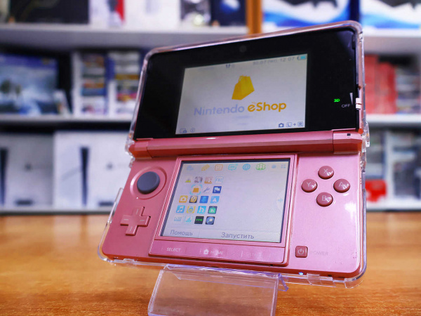 Nintendo 3DS Misty Pink + карта памяти 64gb, прошитая (БУ) - интернет-магазин GameShock г. Челябинск