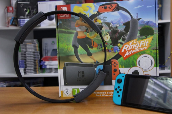 Nintendo Ring Fit Adventure + Игра + Ремень (БУ) - интернет-магазин GameShock г. Челябинск Nintendo Ring Fit Adventure + Игра + Ремень (БУ) - интернет-магазин GameShock г. Челябинск