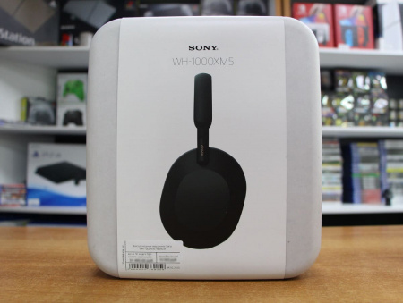 Беспроводные наушники Sony WH-1000XM5 черный - интернет-магазин GameShock г. Челябинск