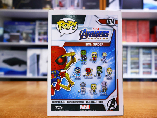 Фигурка Funko POP! Marvel. Avengers Endgame: Iron Spider (GW Exc) 574 - интернет-магазин GameShock г. Челябинск Фигурка Funko POP! Marvel. Avengers Endgame: Iron Spider (GW Exc) 574 - интернет-магазин GameShock г. Челябинск