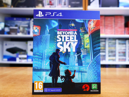 Beyond a Steel Sky - Steelbook Edition (PS4, РУС, БУ) - интернет-магазин GameShock г. Челябинск Beyond a Steel Sky - Steelbook Edition (PS4, РУС, БУ) - интернет-магазин GameShock г. Челябинск