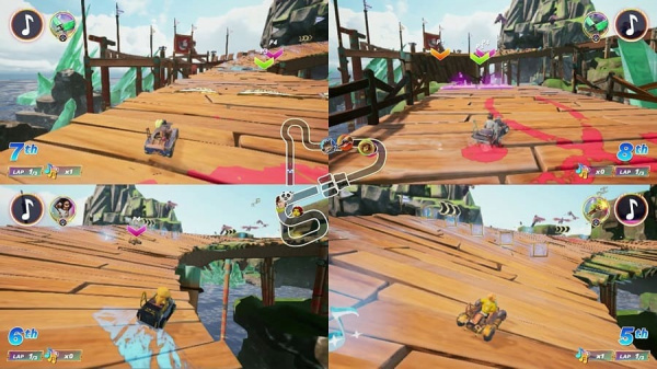 DreamWorks All Star Kart Racing (Nintendo Switch, английская версия) - интернет-магазин GameShock г. Челябинск