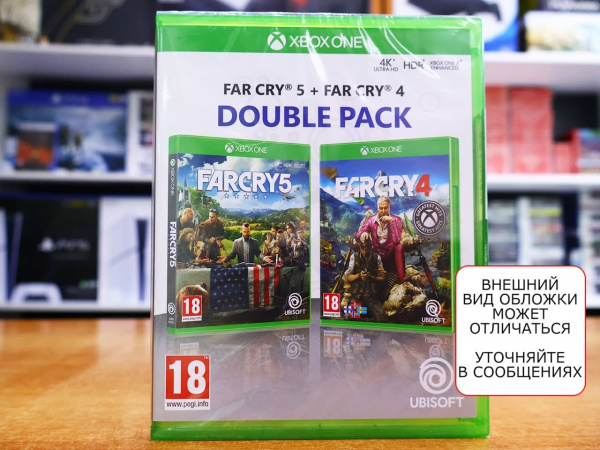 Far Cry 4 + Far Cry 5 (Xbox One, русская версия) - интернет-магазин GameShock г. Челябинск
