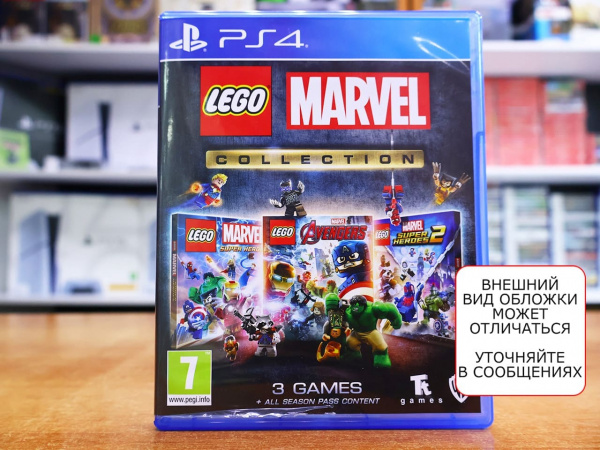LEGO Marvel Collection (PS4, РУС, БУ) - интернет-магазин GameShock г. Челябинск