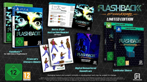 Flashback: 25th Anniversary - Collector's Edition (PS4, АНГЛ, БУ) - интернет-магазин GameShock г. Челябинск