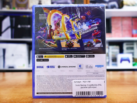 Sonic Racing: CrossWorlds (PS5, русские субтитры) - интернет-магазин GameShock г. Челябинск