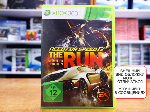Need for Speed: The Run (Xbox 360, АНГЛ, БУ) - интернет-магазин GameShock г. Челябинск