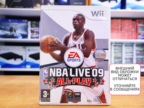 NBA Live 09 All-Play (Wii, АНГЛ, БУ) - интернет-магазин GameShock г. Челябинск