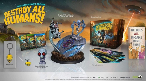 Destroy All Humans! - DNA Collector's Edition (PS4, русские субтитры) - интернет-магазин GameShock г. Челябинск Destroy All Humans! - DNA Collector's Edition (PS4, русские субтитры) - интернет-магазин GameShock г. Челябинск