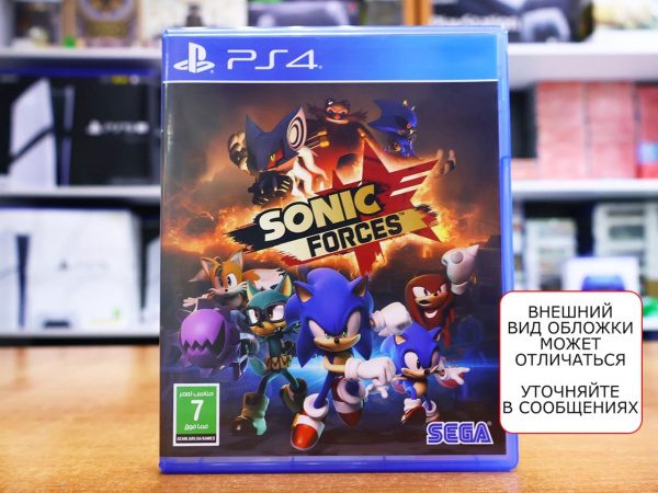 Sonic Forces (PS4, русские субтитры, БУ) - интернет-магазин GameShock г. Челябинск