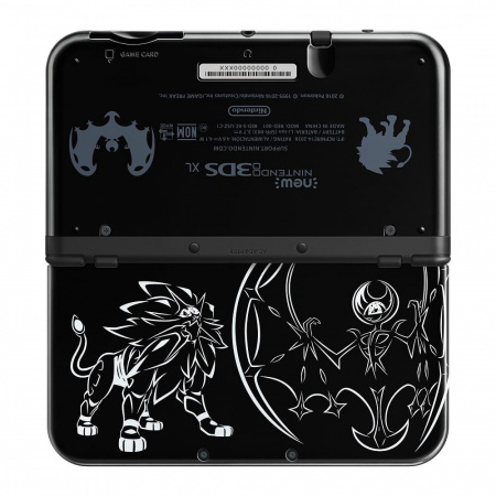 Nintendo New 3DS XL Solgaleo Lunala Black Edition прошитая (БУ) - интернет-магазин GameShock г. Челябинск