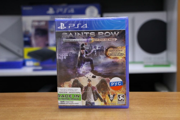 Saints Row IV (4): ReElected & Gat out of Hell (PS4, русские субтитры) - интернет-магазин GameShock г. Челябинск